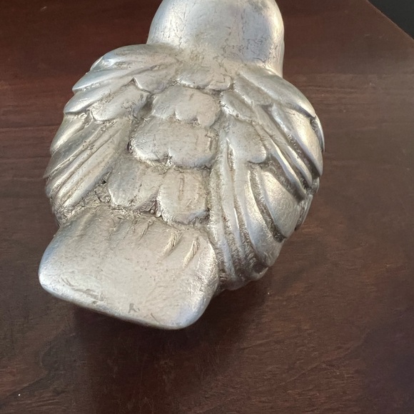 Pottery Barn Kids- silver leaf decorative bird curios. - Picture 9 of 9